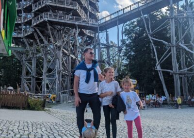 Słotwiny Arena - wieża widokowa w Krynicy